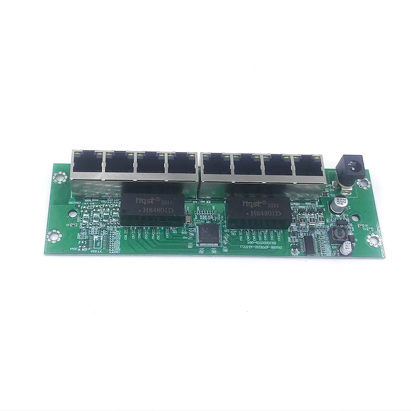 Wall Mounted 4POE 10/100M 4Port 10/100Mbps Ethernet Switch 8 10/100M Unmanaged 48VPOE Network Switch ip camera poe mikrotik
