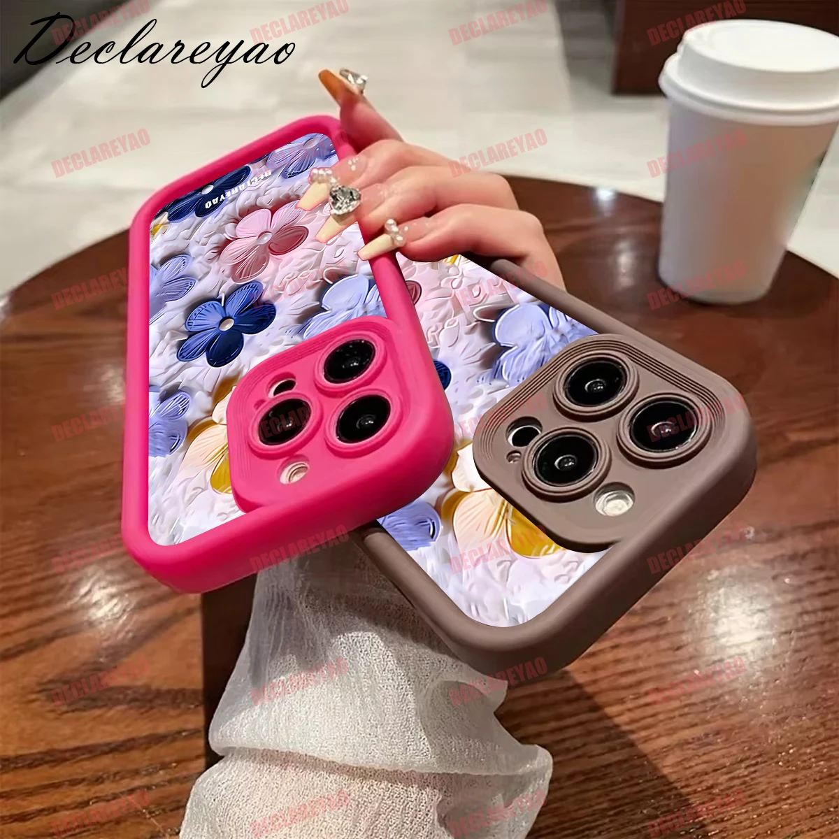 DECLAREYAO ماتي ضوء سليم بولي TPU لينة كوكه ل Poco F3 C65 الترا C50 X6 C55 M2 C61 M4 X2 C40 M5S X4 M3 NFC غطاء مقاوم للصدمات