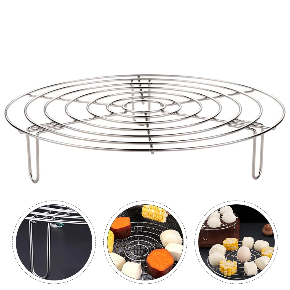 

Hot Pot Rack Stainless Steel Steam Convenient Steaming Holder Vegetable Chinese