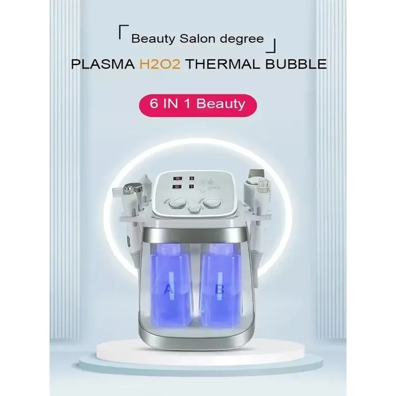 2026 Professionl Hydro Radiofrequency Facial Scrub Oxygen Cleansing Lifting Machine SPA Salon