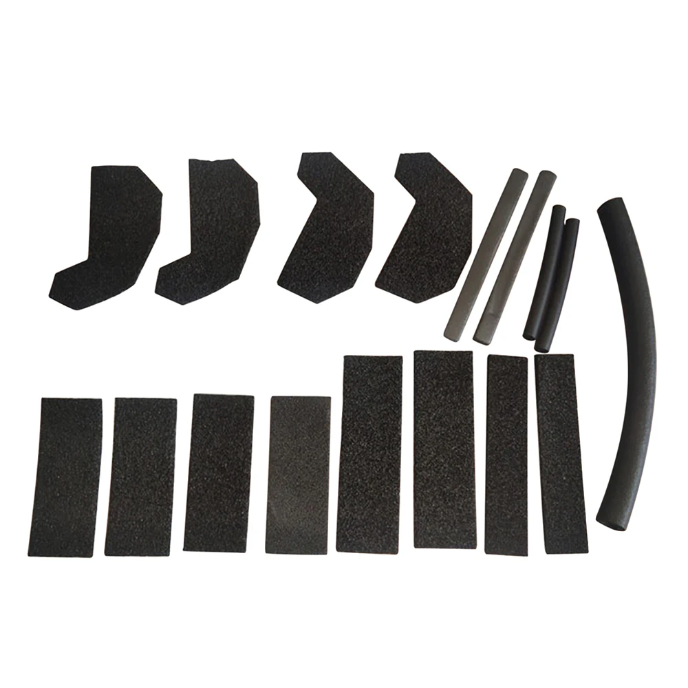 17PCS Hard Top Seal Kit for Jeep Wrangler JK 2007-2017 Car Hard Top Foam Blocker Repair Seal Kit Interior Mouldings Accessories