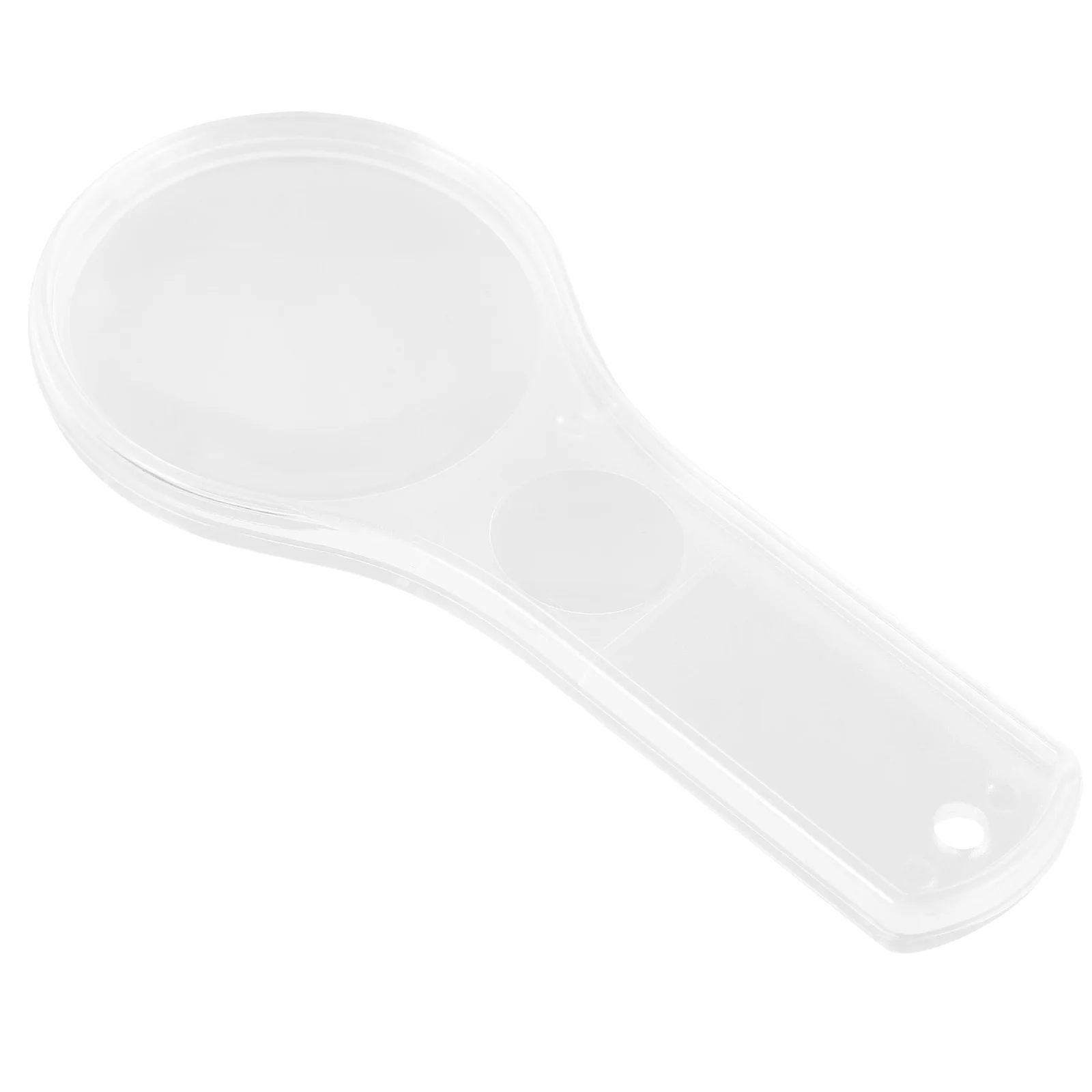

H held Magnifying Glass 52mm Dual Lens Acrylic 3x Magnification Portable Kids Glasses Bulk Small Reader magnifier seniors close
