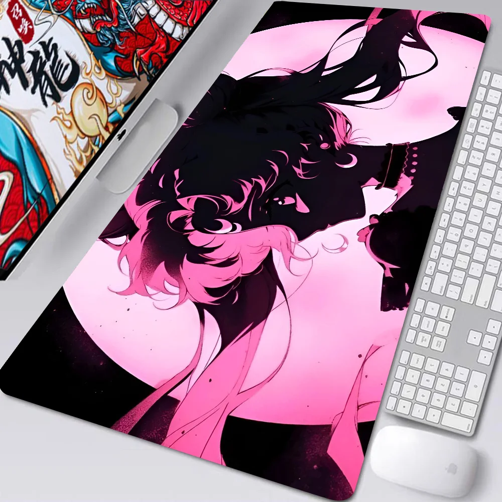 Cartoon Anime Sailor Moon Mousepad Desk Pad Gaming Accessories Prime Gaming XXL Keyboard Pad Stitched Pad Desk Pad