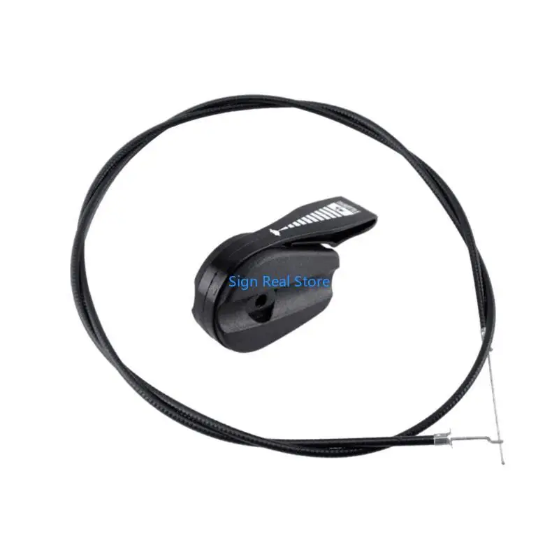 

65" Lawns Mower Throttle Cable Universally Set with Control Switch Lever Handle for Lawnmowers Cable Repair 41XB