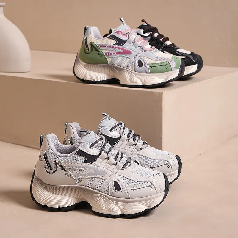 Trendy Fashion Women's Shoes Simple Light weight Women sneakers new Versatile Comfort Womens Casual Shoes anti Slip Single Shoes image 4