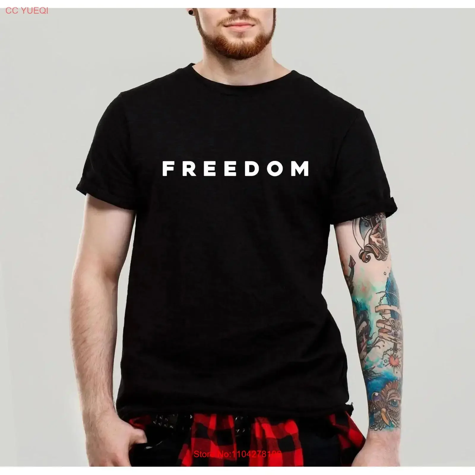 Freedom Charlie Kirk T Shirt Rest in Peace Memorial 2025 long or short sleeves vintage Washed fashion Slightly Stylish