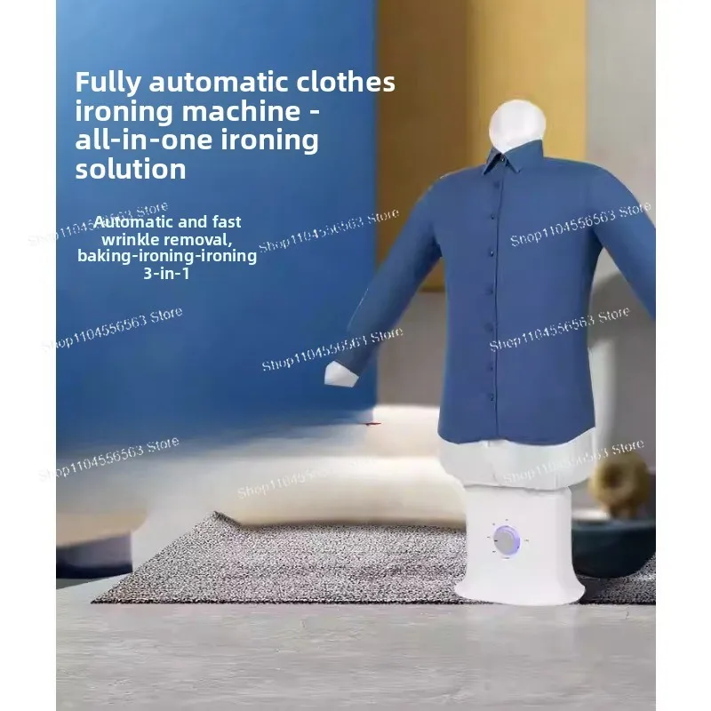 Portable Shirt Ironing Machine, Hot Air Ironing & Dryer, Cordless Clothes Dryer Dehumidifier