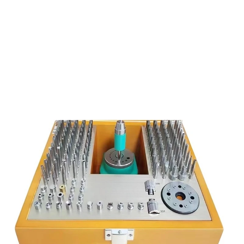 High Quality 130PCS Punch Swing Axle Watch Repair Tools with Punch Table Set Watch Tools Parts