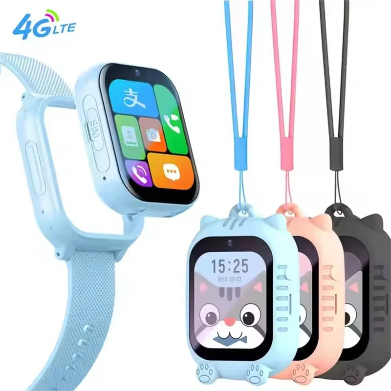 4G Kids Smart Watch K26H Video Call SOS Child Camera Monitor GPS Tracker Location Smartwatch for Children's Boy Girl Student