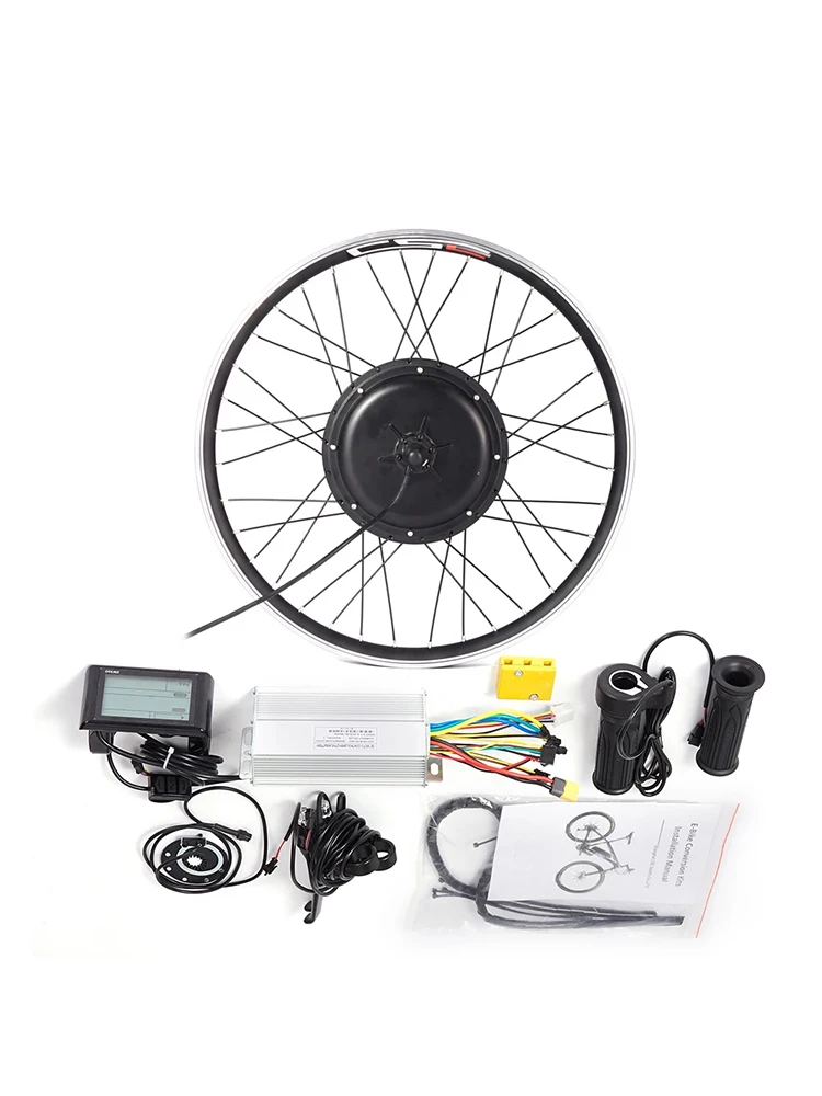 AliExpress CSC electric bicycle Conversion Kit 48V 1000W Front rear hub Motor bike Kit Wheel for 26inch