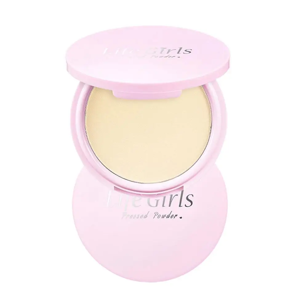 소프트 포커스 세팅 파우더 메이크업 누드 페이스 오일 컨트롤 투명 매트 브라이트닝 방수 프레스 루즈 파우더 화장품