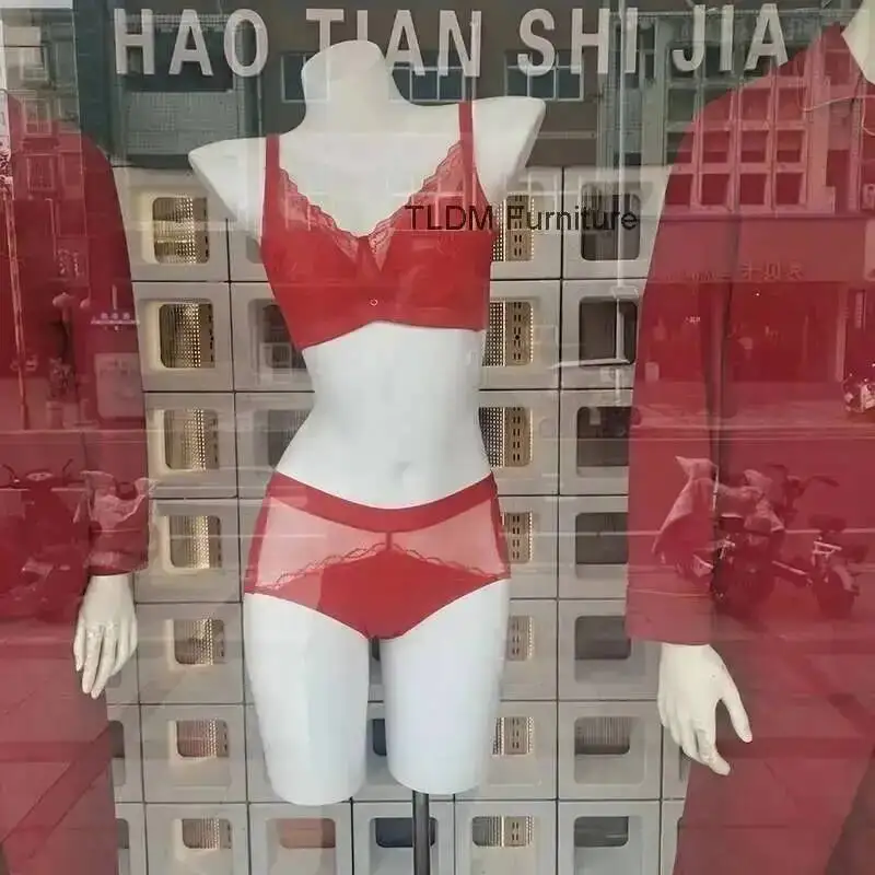

Женский реквизит, манекены, мужское и современное нижнее белье, бюстгальтер средней длины, нижнее белье, пластиковая поддельная модель подставки для окна человеческого тела