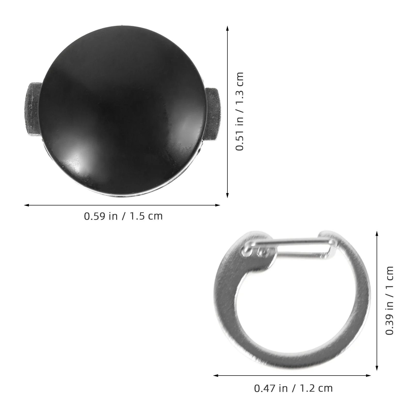 1 مجموعة تنوعا شارة مشبك مجموعة إنفاذ القانون الطلاب الموظفين المتطوعين الملابس التبعي شارة مشبك مجموعة