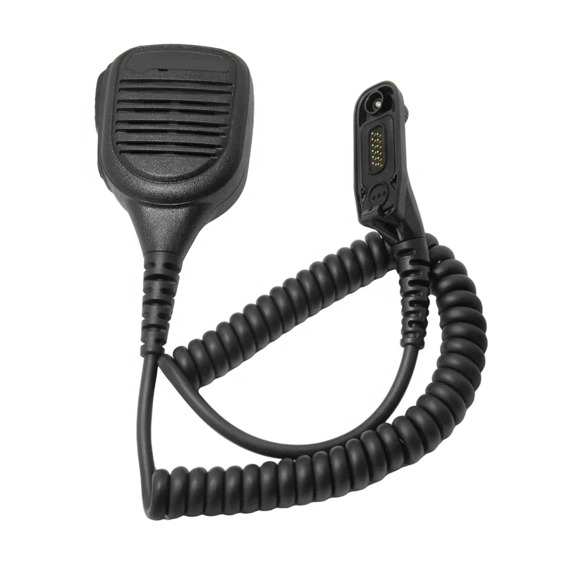 PMMN4046 IP57 TIA4950 ptt impres remote speaker microphone with emergency button for walkie talkie APX2000 DP3400 P4800 XPR7550