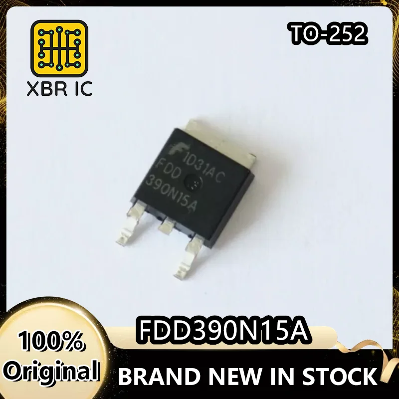 

(20/50 pieces) FDD390N15A FDD390N15 390N15A TO-252 N-channel 150V 26A MOSFET Brand new original