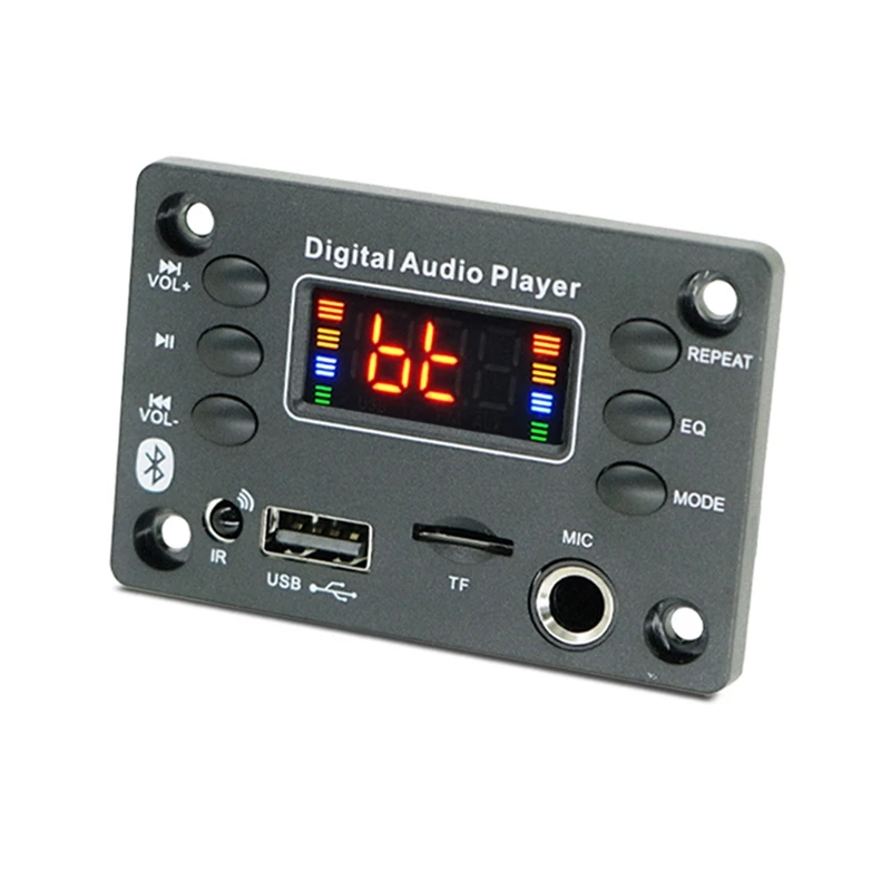 Y43A-12V MP3 Player Decoder Board Bluetooth 5,0 Auto FM Radio Modul TF USB 6,5 Mm WMA Player Decoder
