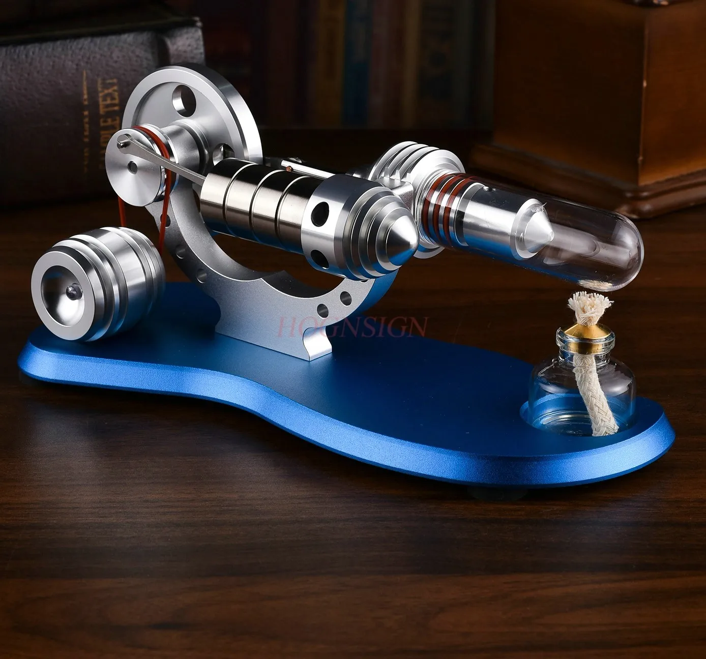 

New boutique engine generator micro engine model external combustion engine engine can be started