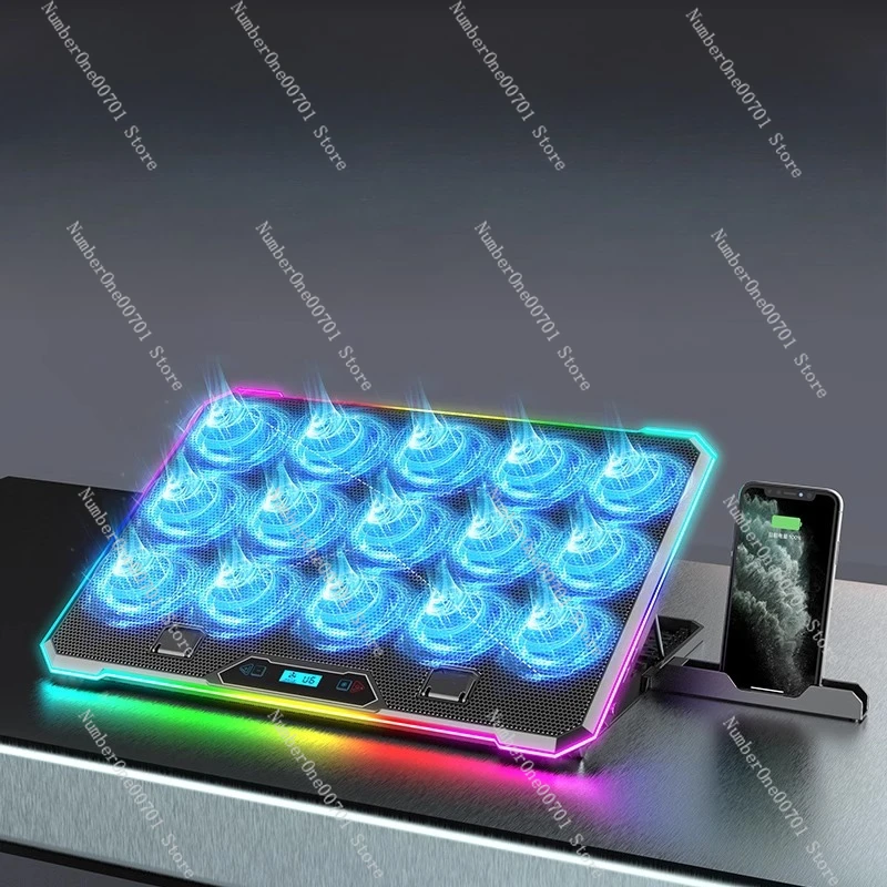 

Notebook radiator base pressurized air type water cooling silent laptop cooling fan bracket plate
