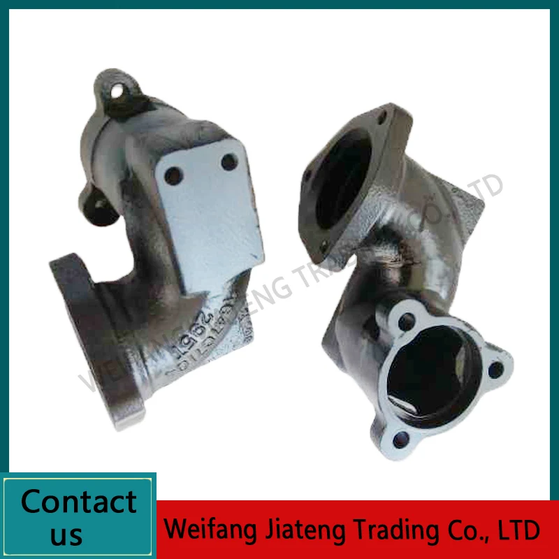 TE350.22D.1 exhaust bend welding  For Foton Lovol Agricultural Genuine tractor Spare Parts