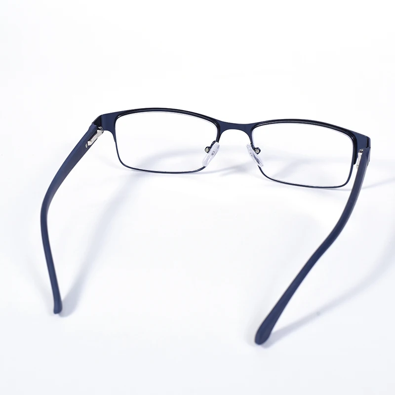 0 neue Edelstahl Männer Business Lesebrille Für Reader Herren Anti Blau Licht Presbyopie Brille + 125 + 175 + 225 + 275 + 350 + 4 – Detail 9