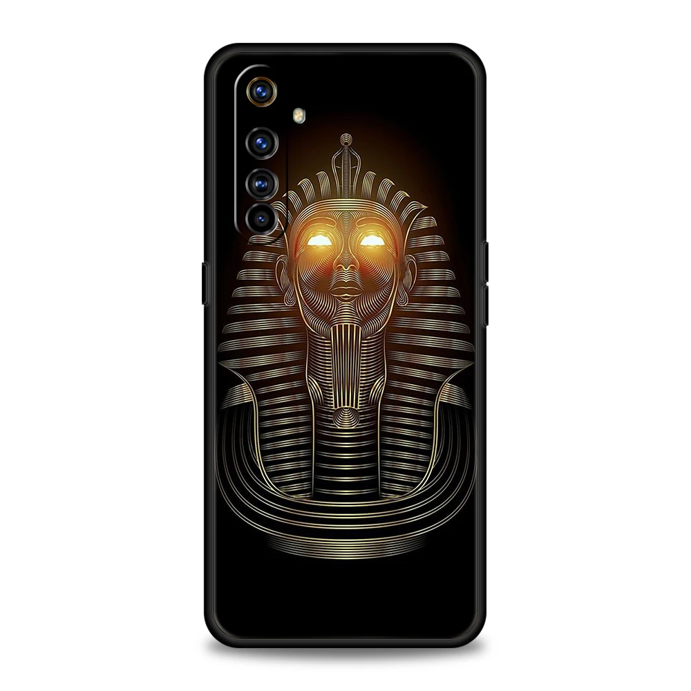 Sacred Eye Of Horus Egypt Fresco Phone Case for Oppo A17 A12 A57 A74 A16 Find X5 X6 A52 A53 A54 A15 Reno 6 Z 7 Pro A9 2020 Shell