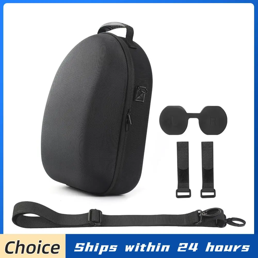 

Портативная сумка для хранения очков виртуальной реальности Meta Quest 3, противоударный жесткий чехол из EVA для путешествий с плечевым ремнем, аксессуары для VR