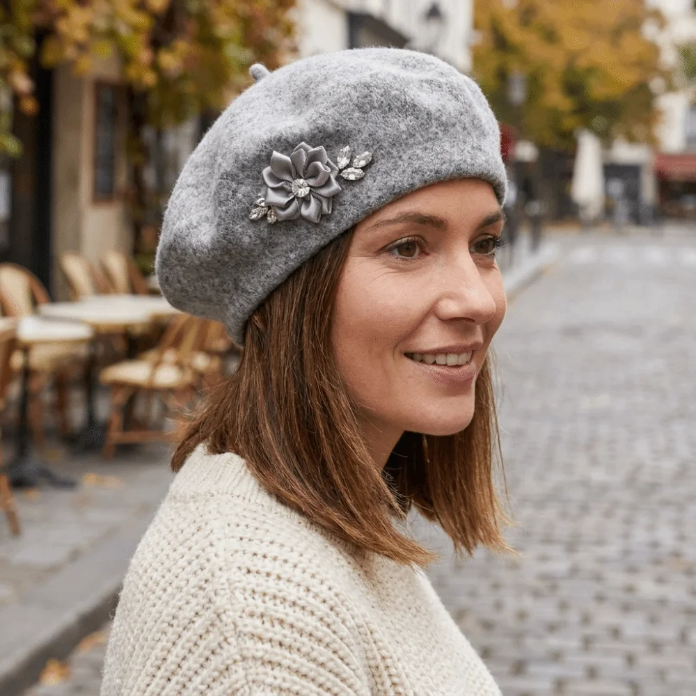 Vintage Solid Color Wool Beret - Beret French Wool review and price