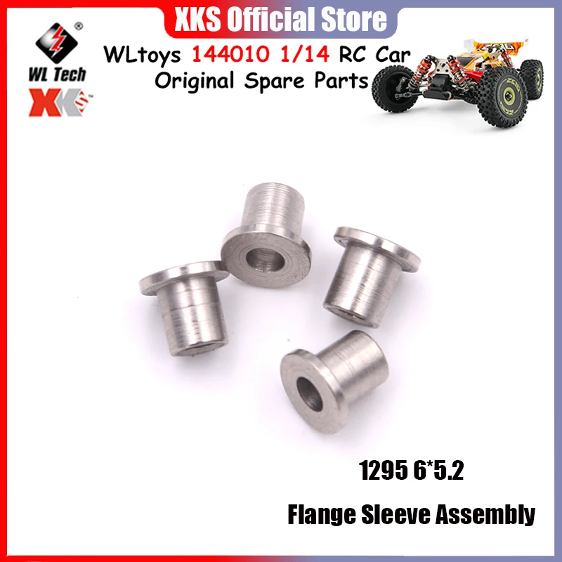 

WLtoys 144010 1/14 RC Car Original Spare Parts 1295 6*5.2 Flange Sleeve Assembly Car Accessories