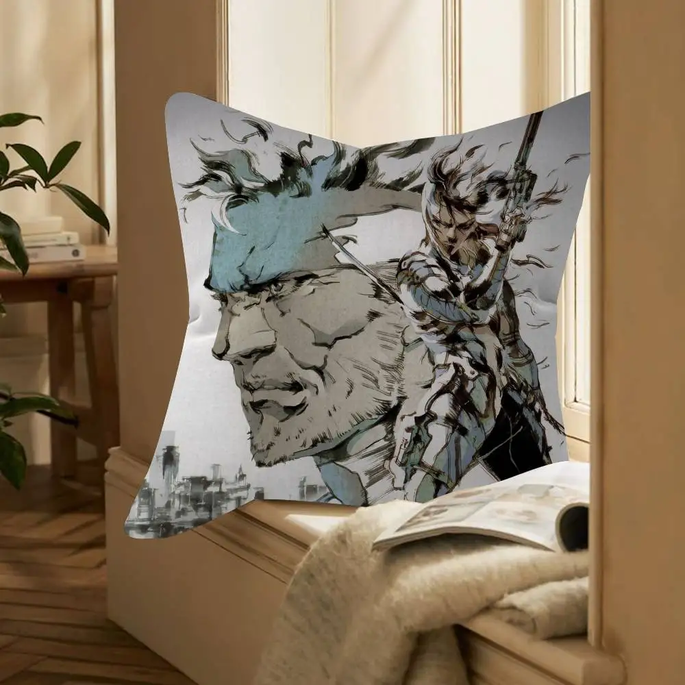 

Наволочка с дизайном Maple Design по мотивам игры Metal Gear Solid (M-Metal Gear Solid-MT) для декора в стиле Happy Autumn Harvest, праздничный декор, наволочка для подушки.