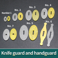 Knife Finger Guard Bolster  Brass Stainless Steel  for Knives Making 1Pcs