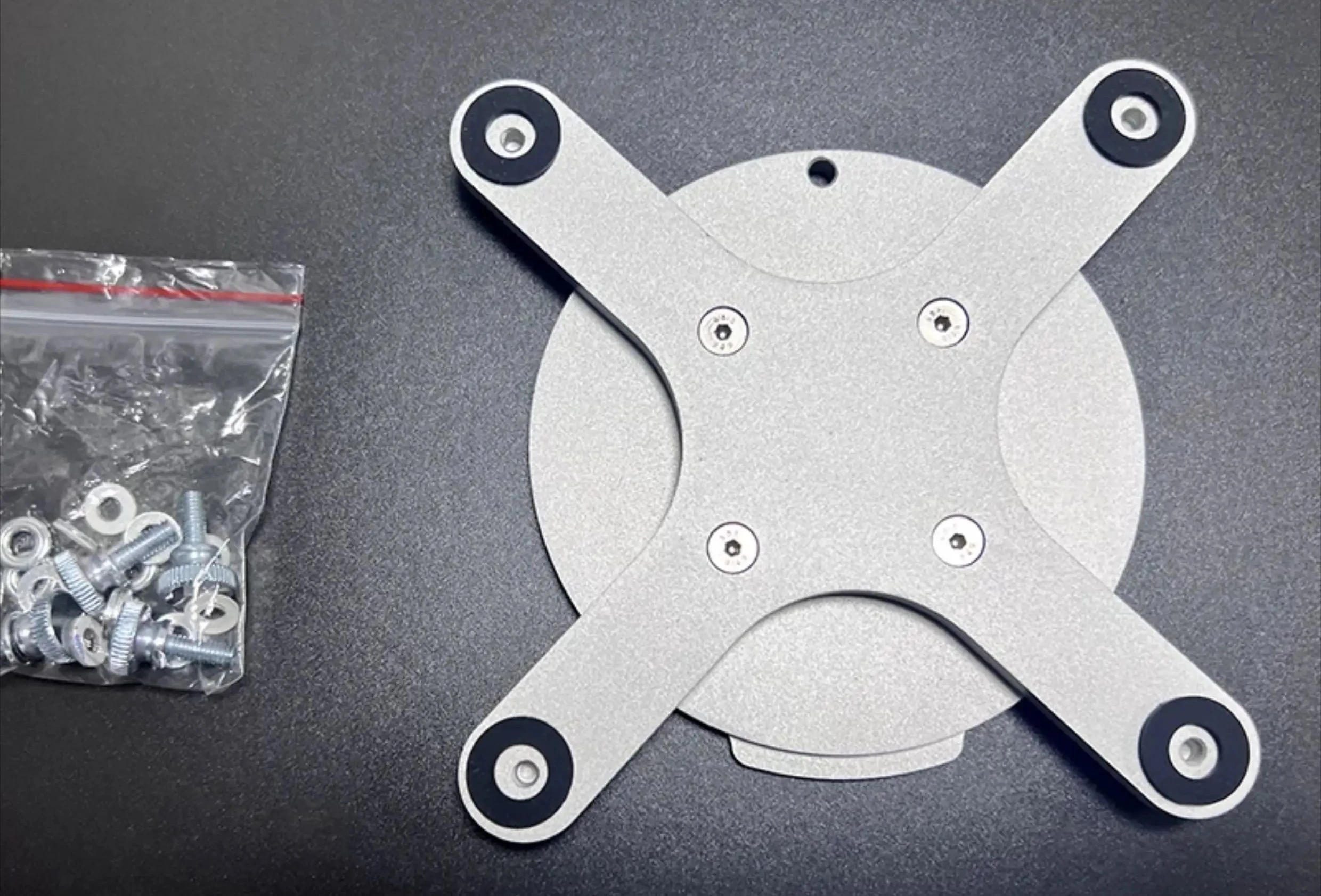 100 100mm Monitor Converter Full Aluminum Alloy Housing Signal Adapter Replacement Electronic Spare Accessories