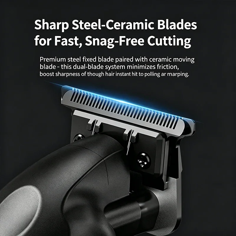 Kemei KM-PG2499 Men's Hair Trimmer Machine Hair Clipper Professional Hair Cutting Machine Km-2299 Upgraded Version Hair Trimmer