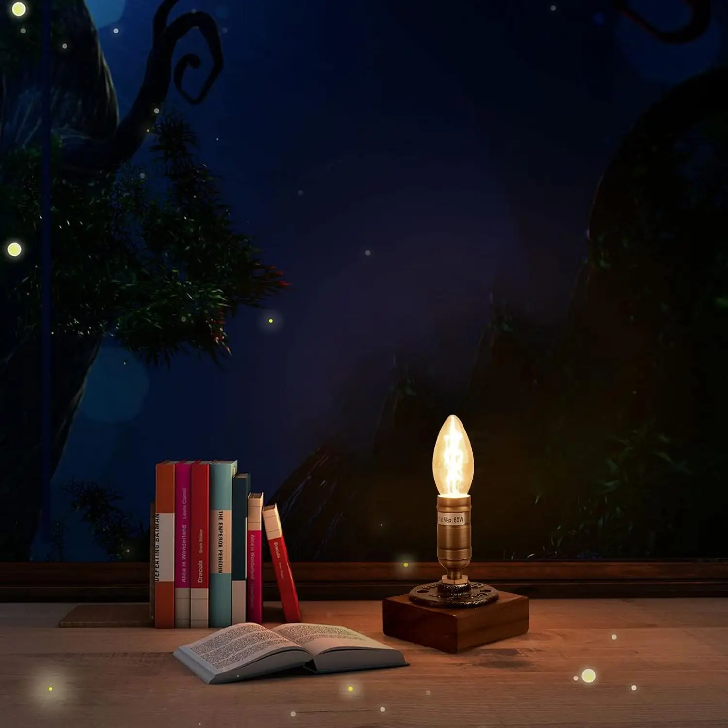 Wooden Retro Indust…