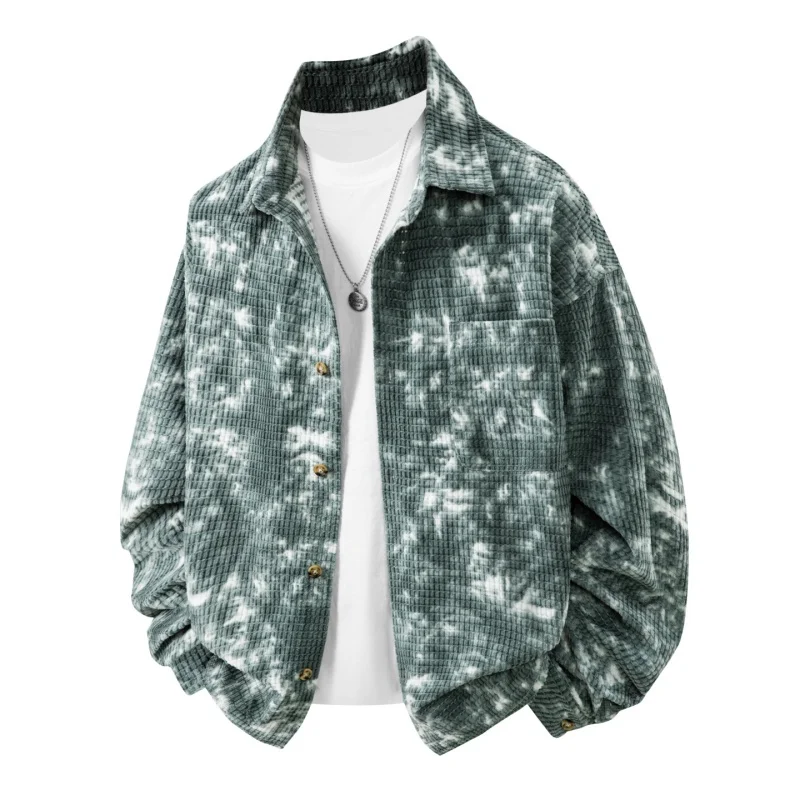 2026 Autumn Men High Quality Fashion printing jackets Trend Comfortable Versatile Large Size Windproof Casual Jacket M-7XL