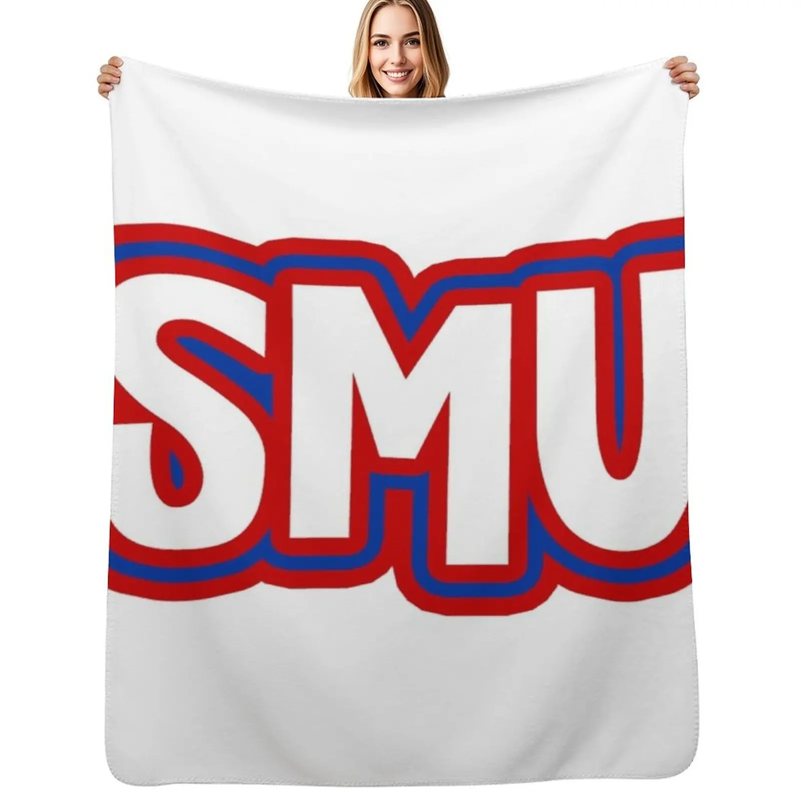

SMU Southern Methodist Throw Blanket Soft Big Soft Decorative Sofas for babies Blankets