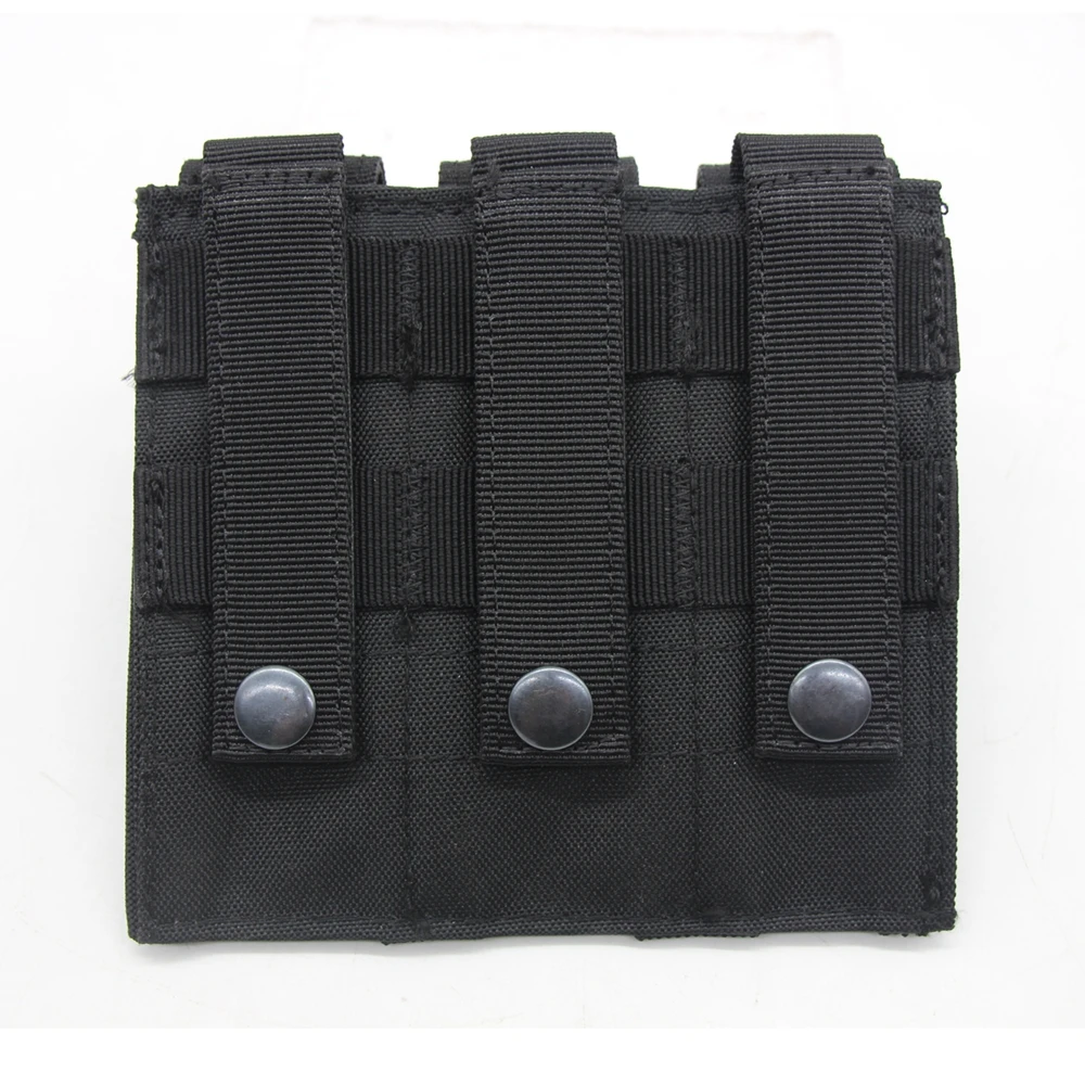 Molle Tactical Triple Pistol Magazine Bag Outdoor Open Top Single Double 9MM Magazine Bag Holder Glock M1911 92F CZ75