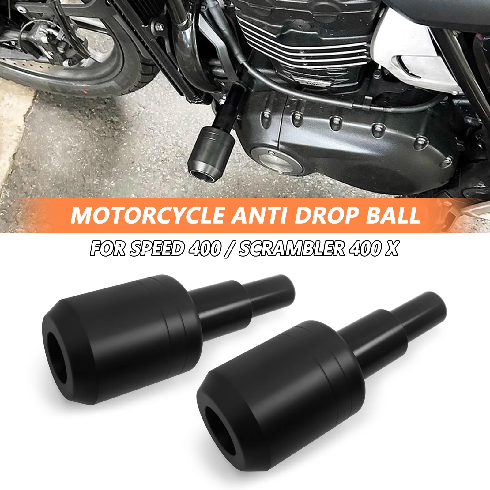 

Защита от столкновений, защита от падения мотоцикла, слайдер, обтекатель, защита от столкновений для скорости 400, скремблер 400X 2024-2025