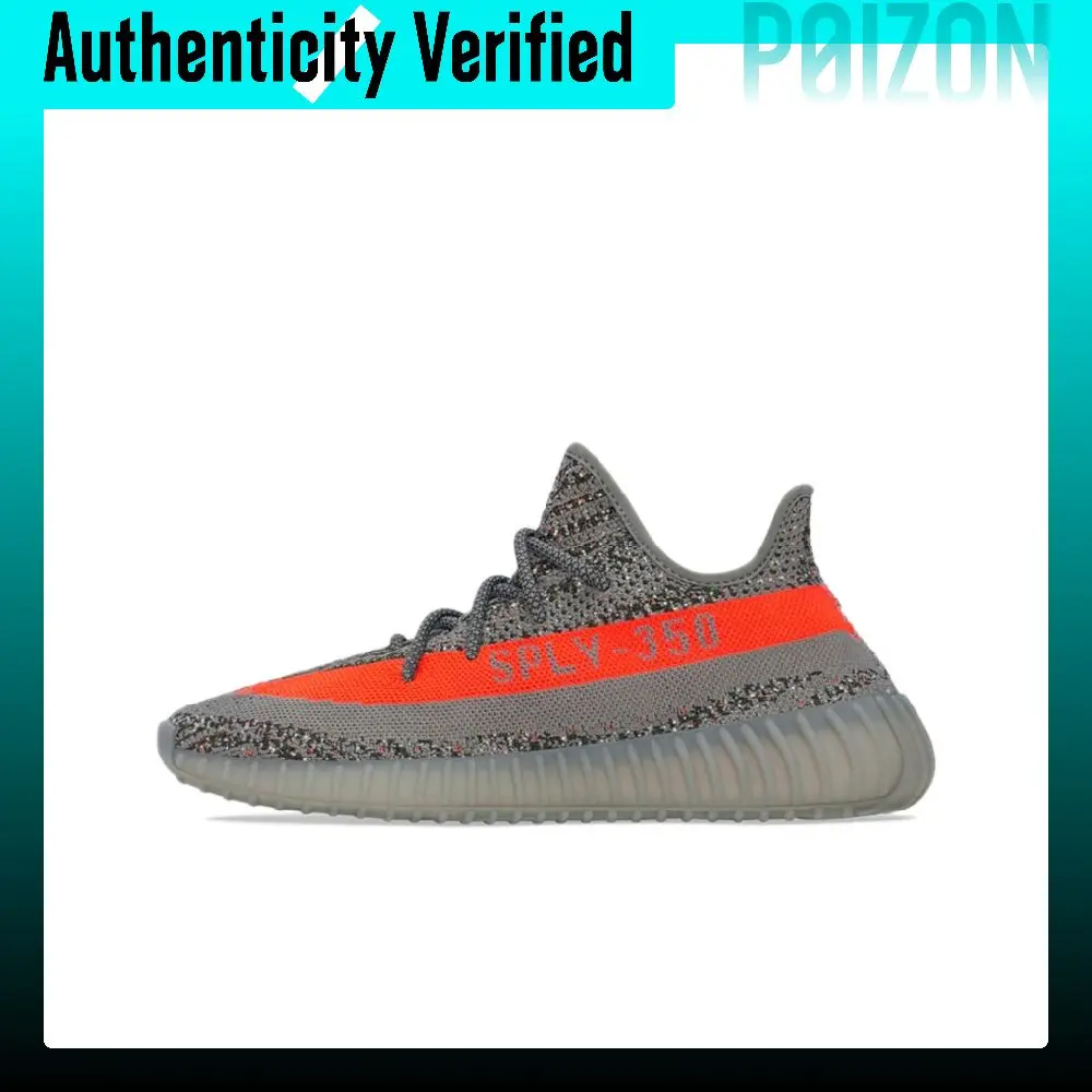 Adidas Originals Yeezy Boost 350 V2 Abrasion Resistant Breathable Low top Sports Casual Shoes Unisex 2021 Edition GW1229