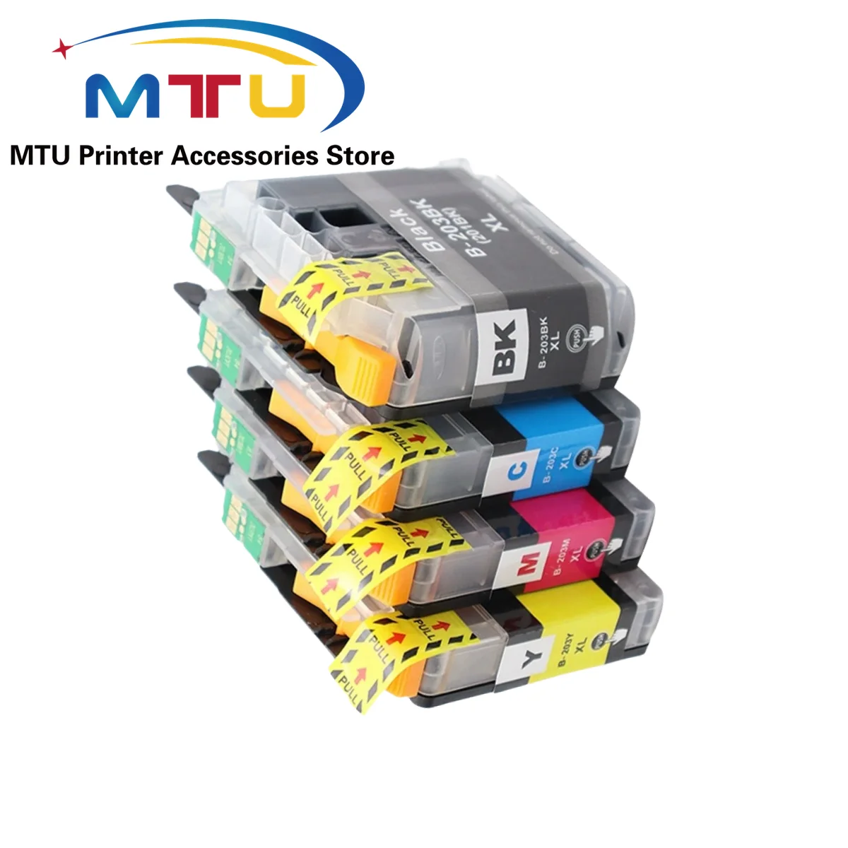 

1Set LC203 LC201 Ink Cartridge for Brother MFC-J5620DW J5720DW J460DW J480DW MFC-J4620DW MFC-J4320DW MFC-J4420DW MFC-J5520DW