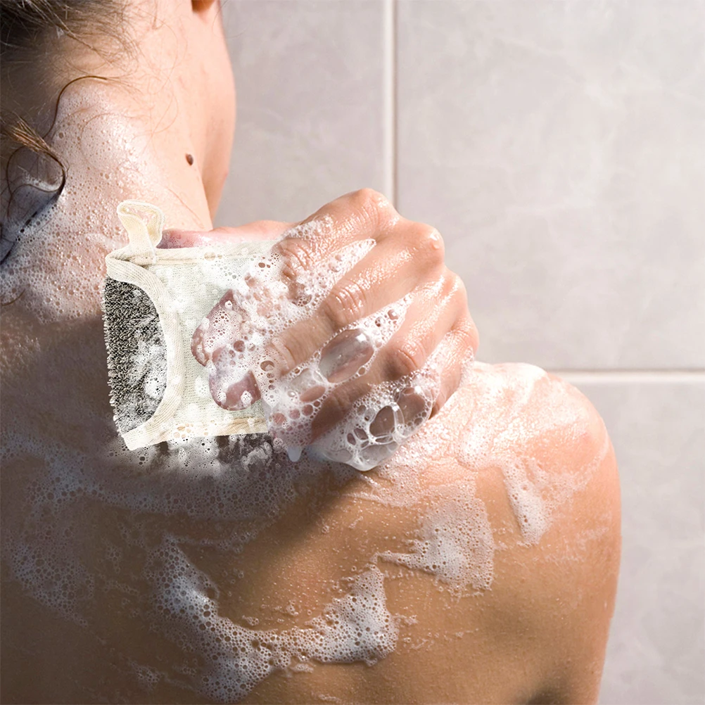 

5Pcs Soap Pouches Flip Design Hanging Rope Easy Storage Exfoliating Meshes for Bathing Quick Drying Soap Savers