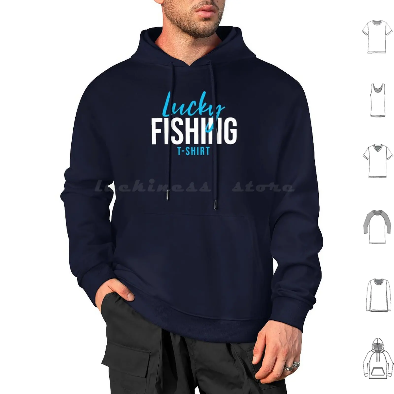 Lucky Fishing Classic Hoodies Long Sleeve Lucky Fishing Tropical Flying Parrot Macaw Bird Store Exotic Animal Pet