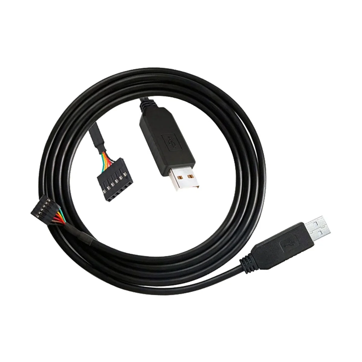 6Pin TTL-232R-3V3 FT232 USB 2.0 إلى TTL 5V 3.3V تحميل وحدة محول كابلات التصحيح ل