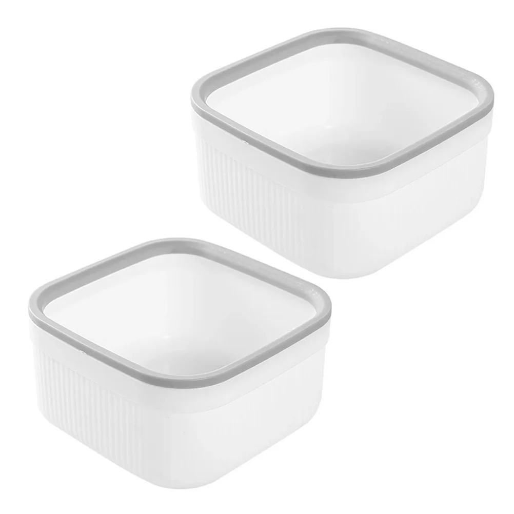 

2Pcs Mini Desktop Garbage Can Compact Modern Design Trash Container for Desk Nightstand Coffee Table Multi Use Holder