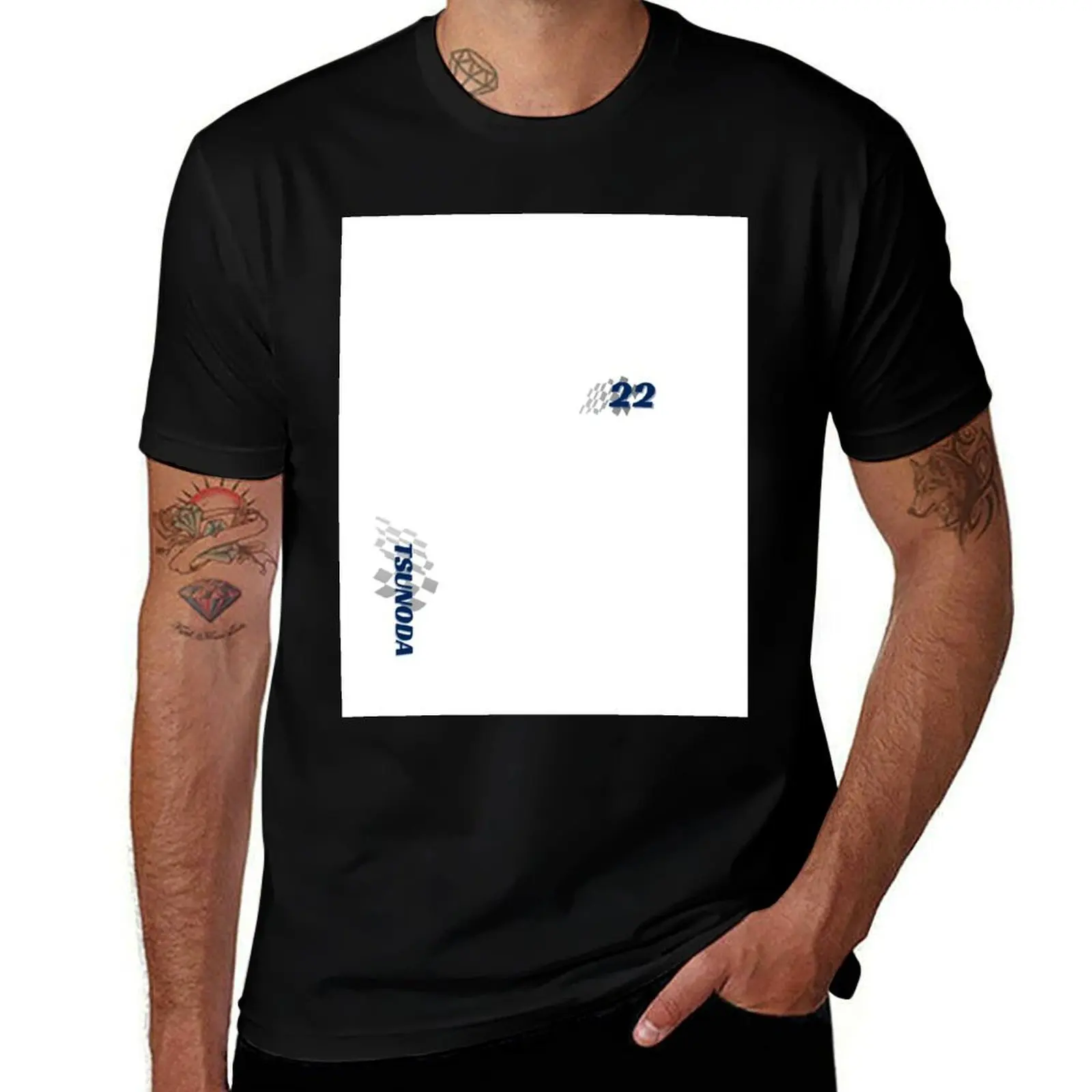 

Yuki Tsunoda Scuderia Alpha Tauri 22 Design T-Shirt valentines boutique clothes man clothes mens t shirt