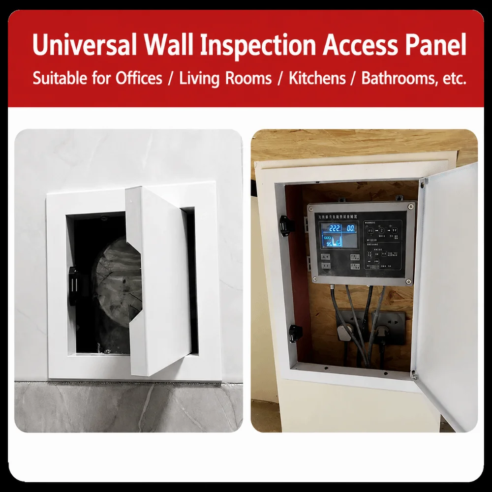 Smooth Surface Aluminum Alloy Access Panel White Removable Access Door Ceiling Panel