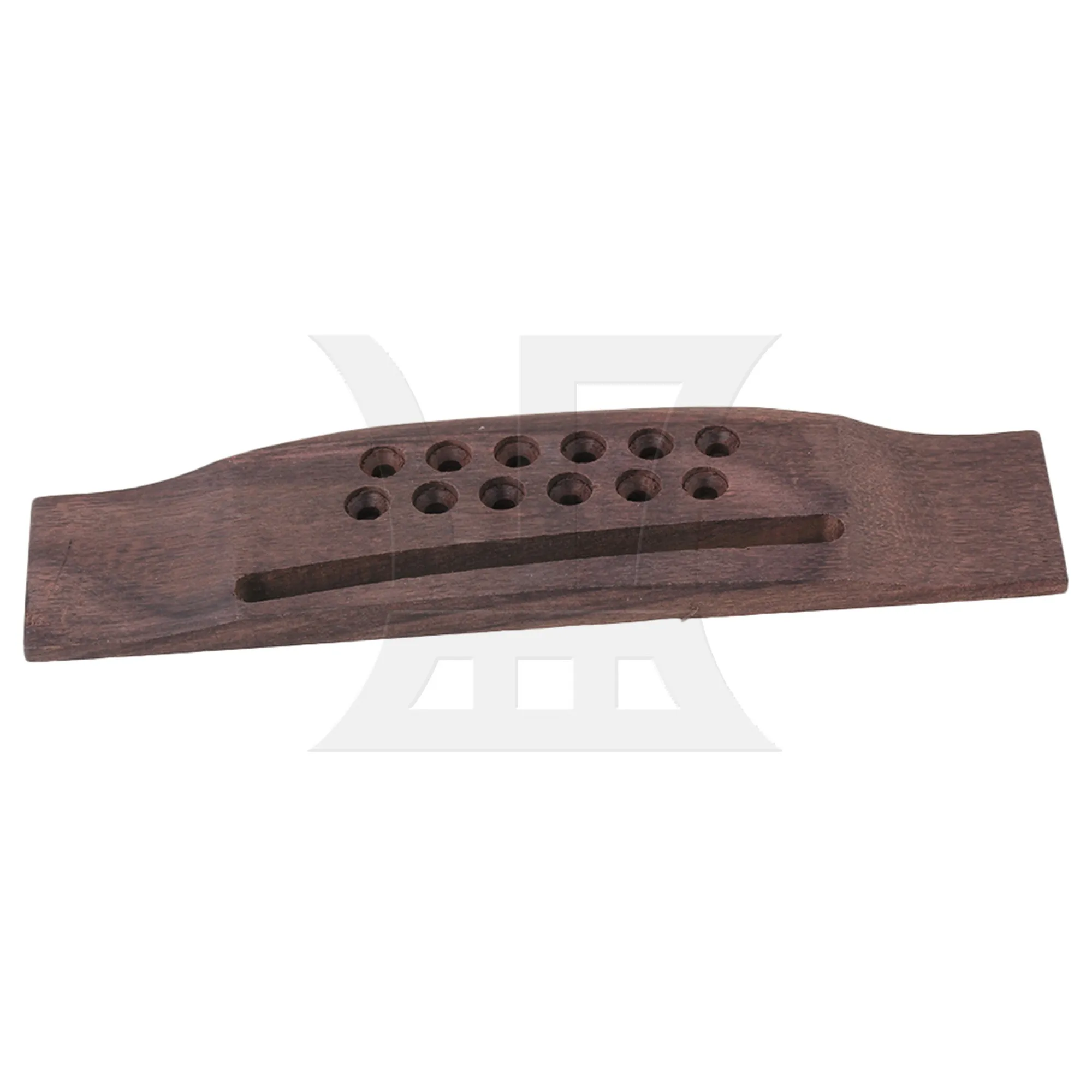 

Yibuy 8pcs 12-String Folk Guitar Bridge Rosewood for Guitar Maintenance, Repair And Replacement
