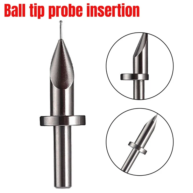 

1mm Tungsten Carbide Ball Tip Shank Probe Insert For TE SA 00760228 Height Gauge 55 Mm Length Probe Insertion Indexable In Stock