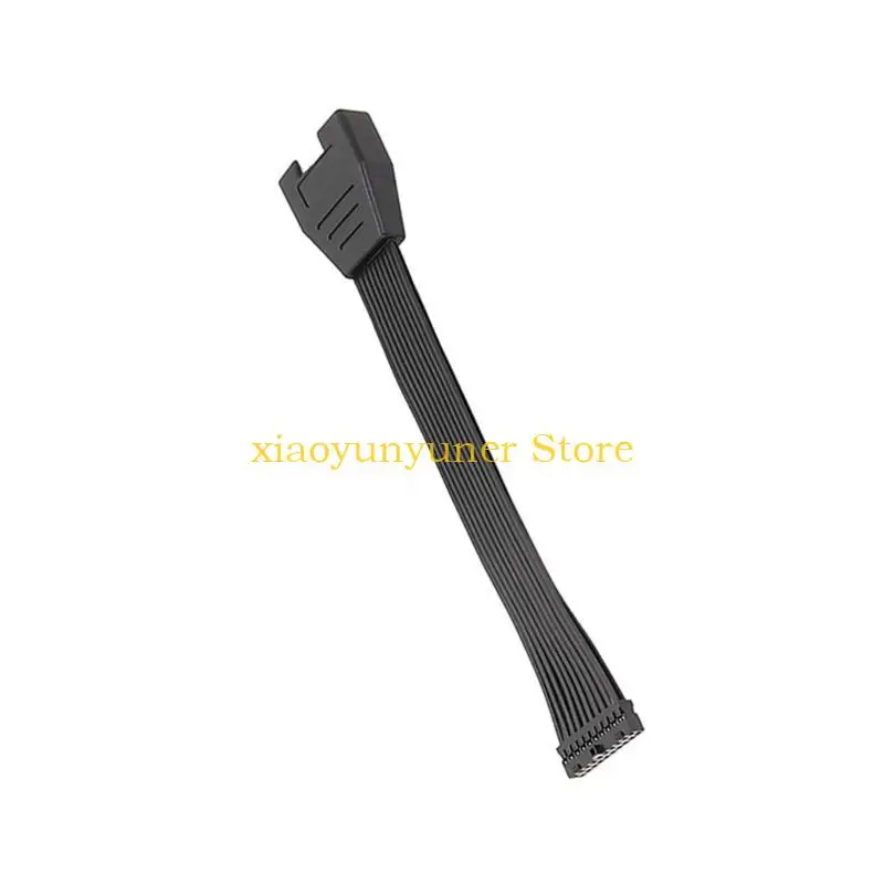 

P9JB Fexible USB Extension Cable USB3.0 to 19Pin Extension for PC Computer Chassis Ordinary Mainboard USB 19pin Line