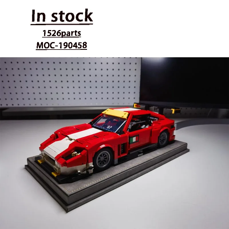 

MOC-190458 New Supercar GTR Racing Building Block Model 1526 Parts MOC Creative Boy Christmas Building Blocks Toy Gift