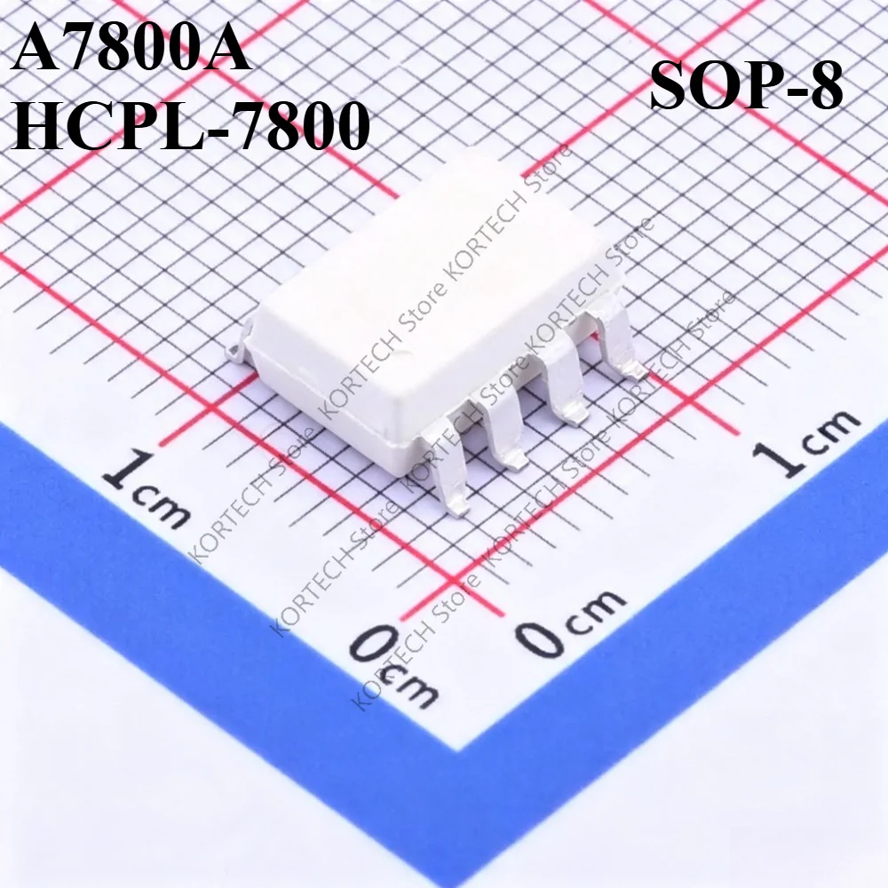 10PCS/Lot A7800 A7800A HCPL-7800 SOP-8 Precision Isolation amplifier photocoupler IC Best quality